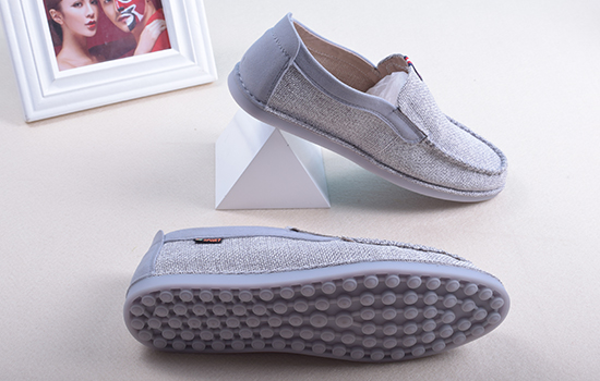 京城印象布鞋，90357C浅灰