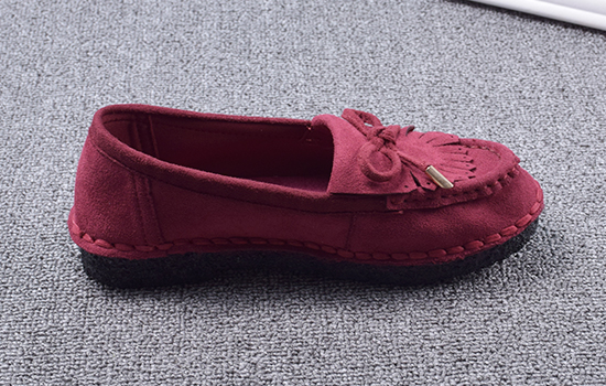 老北京布鞋，京城印象布鞋，91083C红色