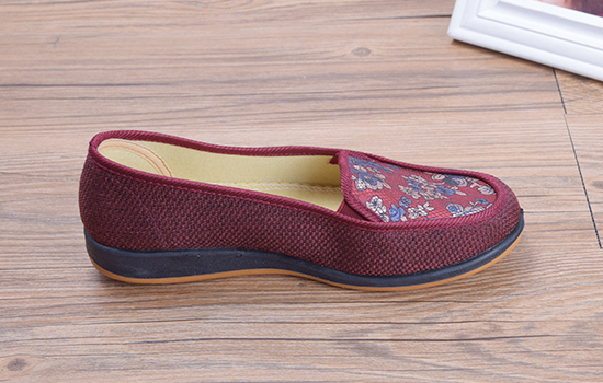 老北京布鞋，京城印象布鞋，43367C红色