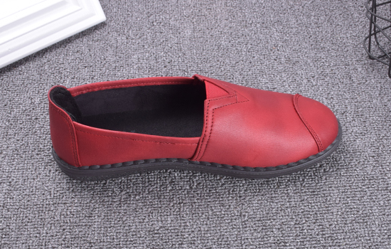 老北京布鞋，京城印象布鞋，51281C红色